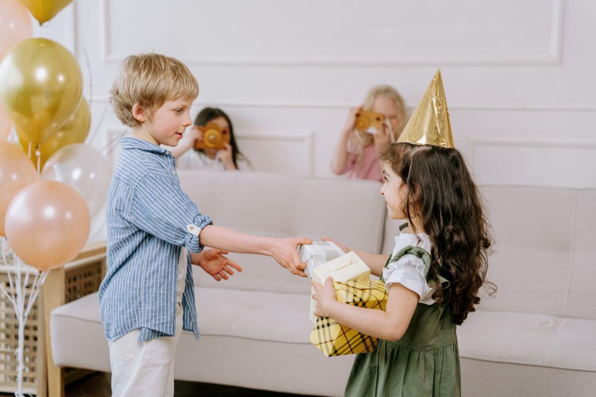 générosité et gratitude enfants